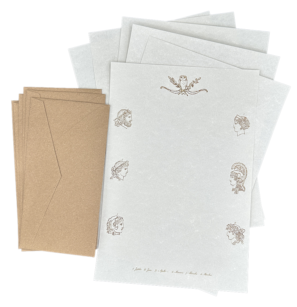 Greek & Roman Letter Writing Set