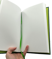 Green Handmade Hardcover Journal