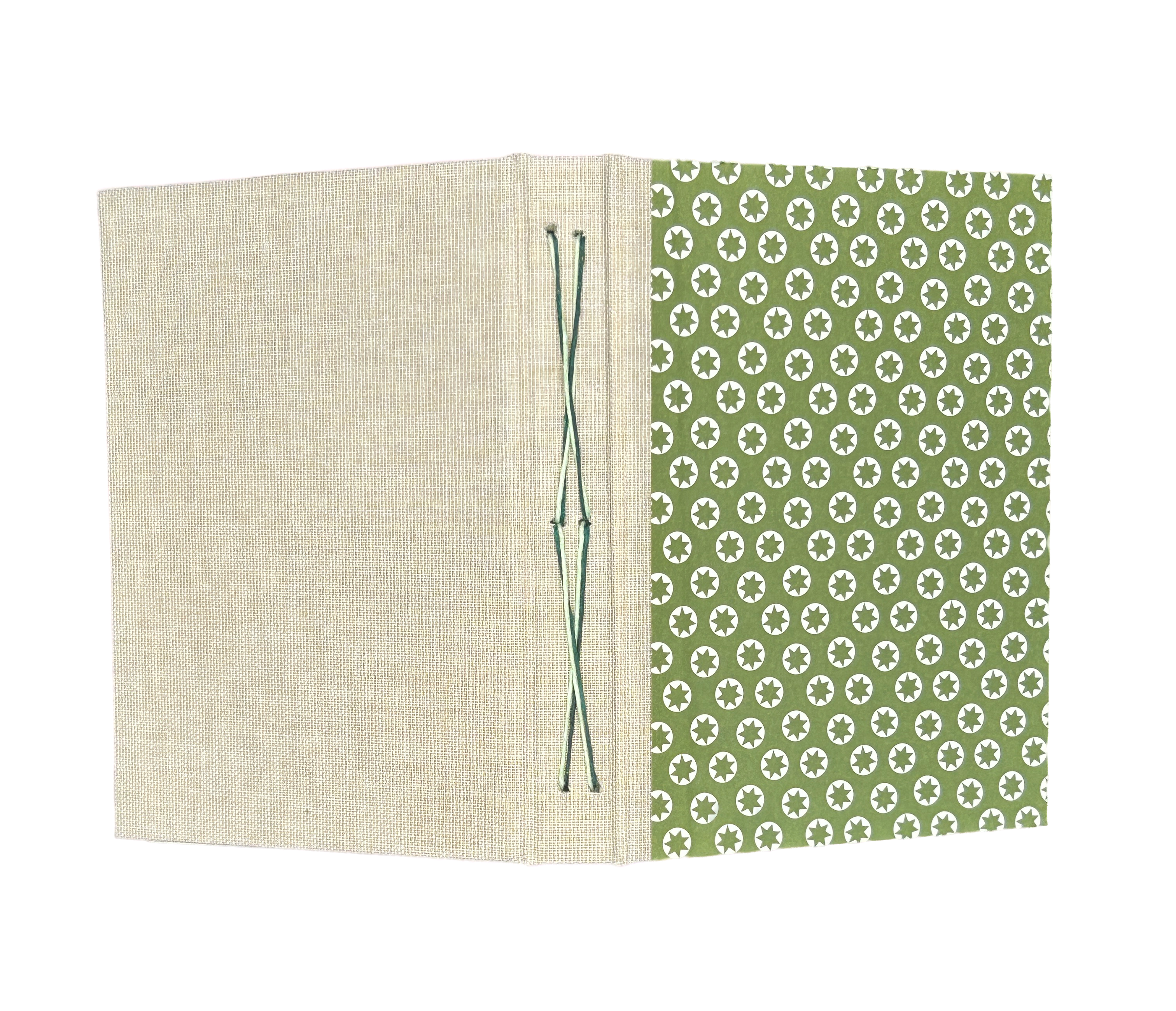 Hand Sewn Decorative Paper Hard Cover Journal