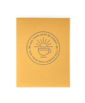 May Your Days Be Sunny Letterpress Card