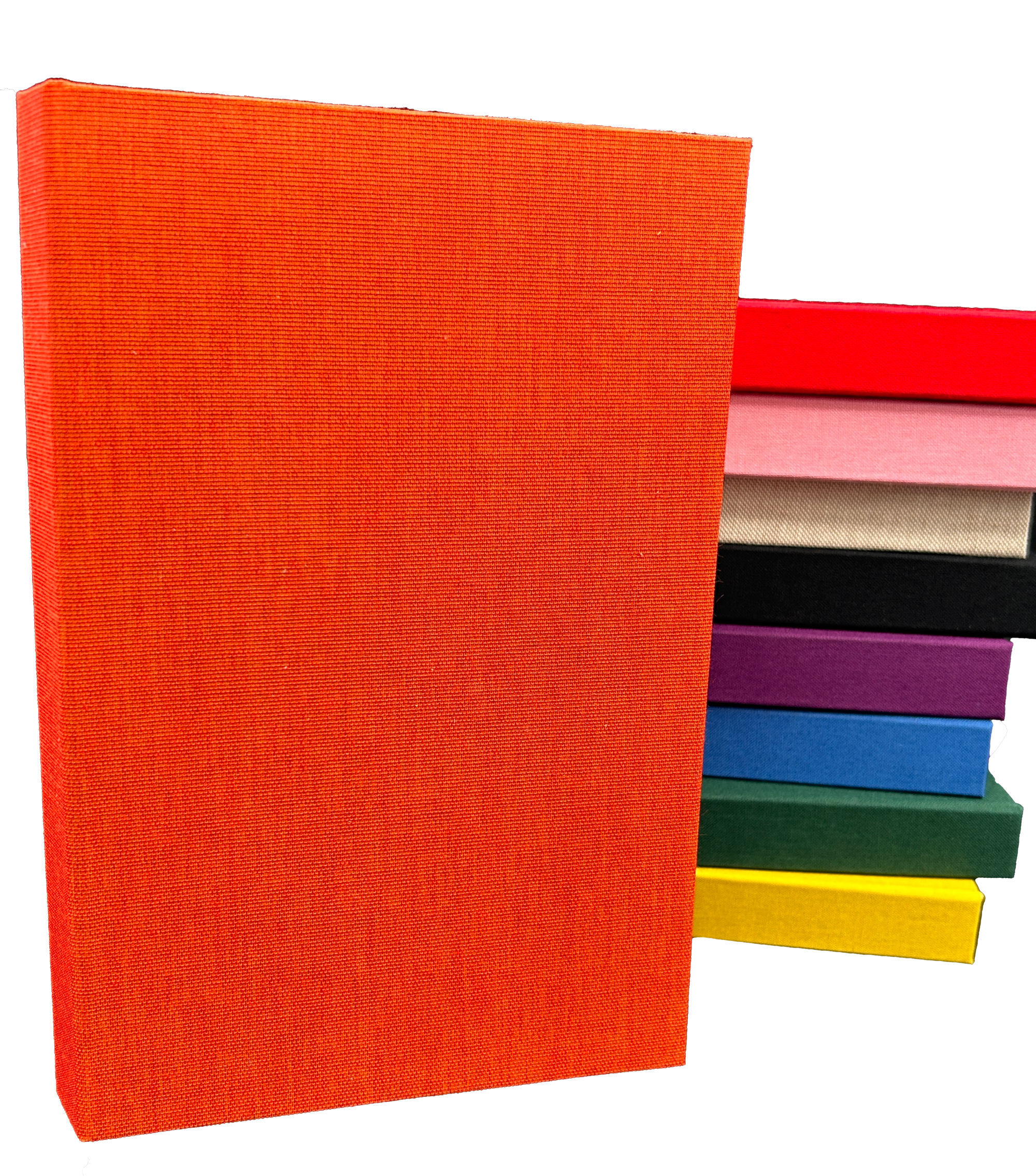 Orange Handmade Hardcover Journal