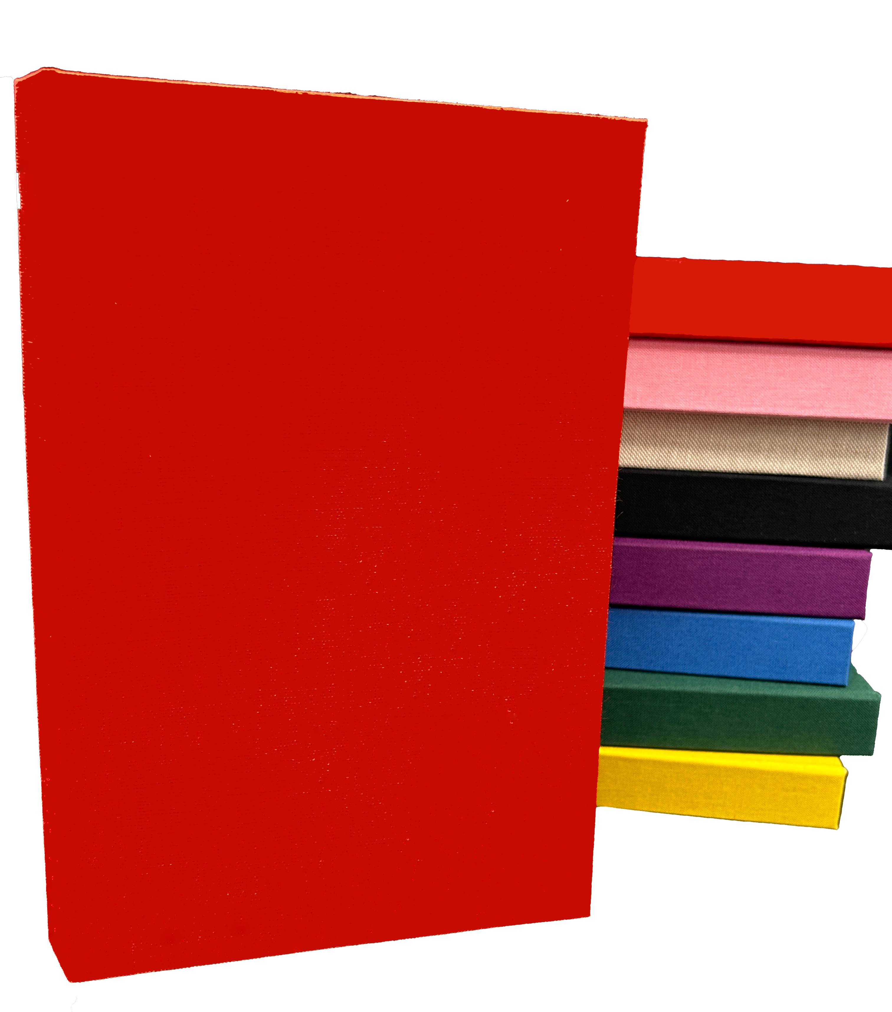 Red Handmade Hardcover Journal