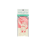 Vintage Santa Letterpress Christmas Gift Tags - set of 8