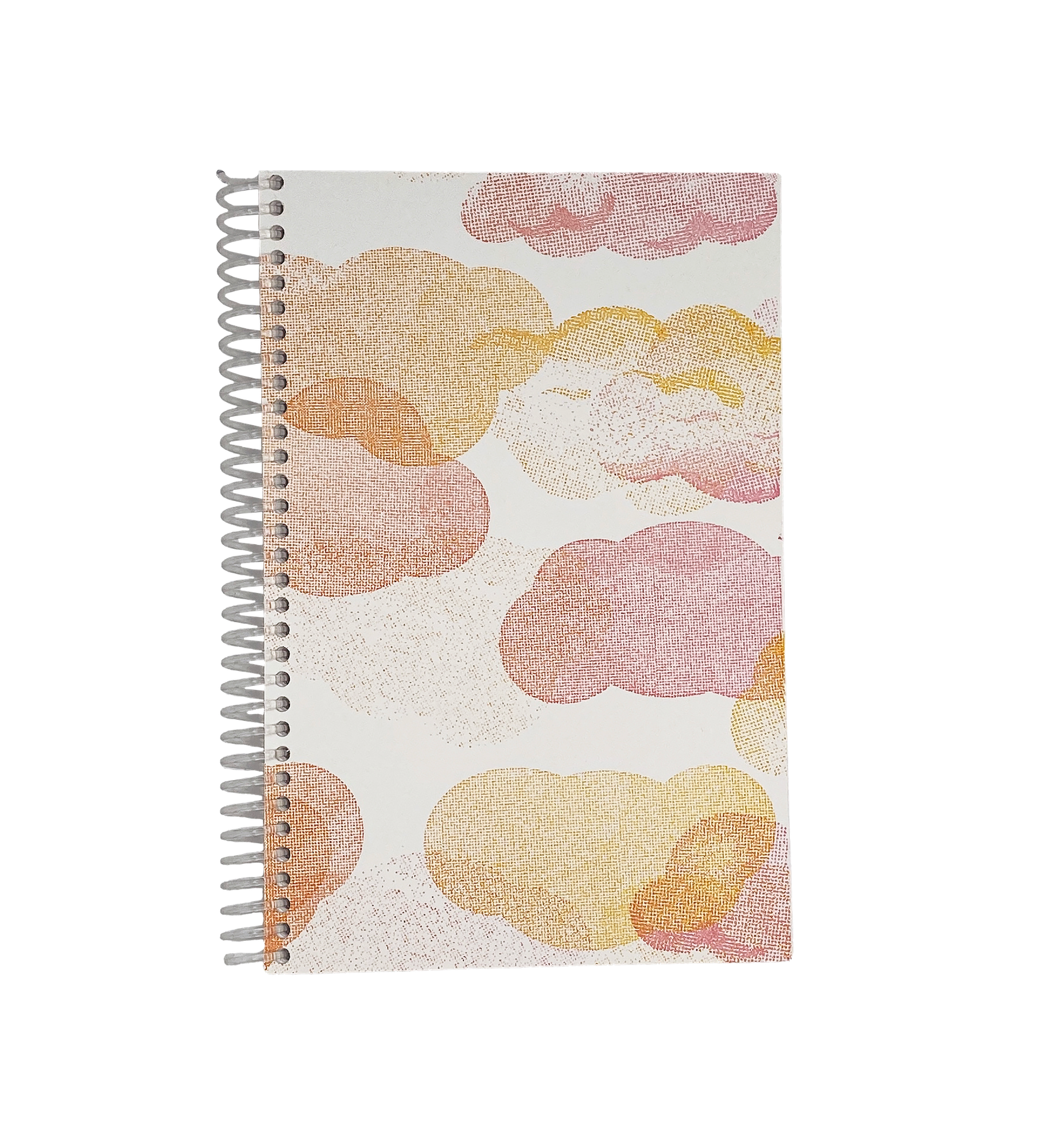 Sunny Cloud Letterpress Spiral Notebook - Large