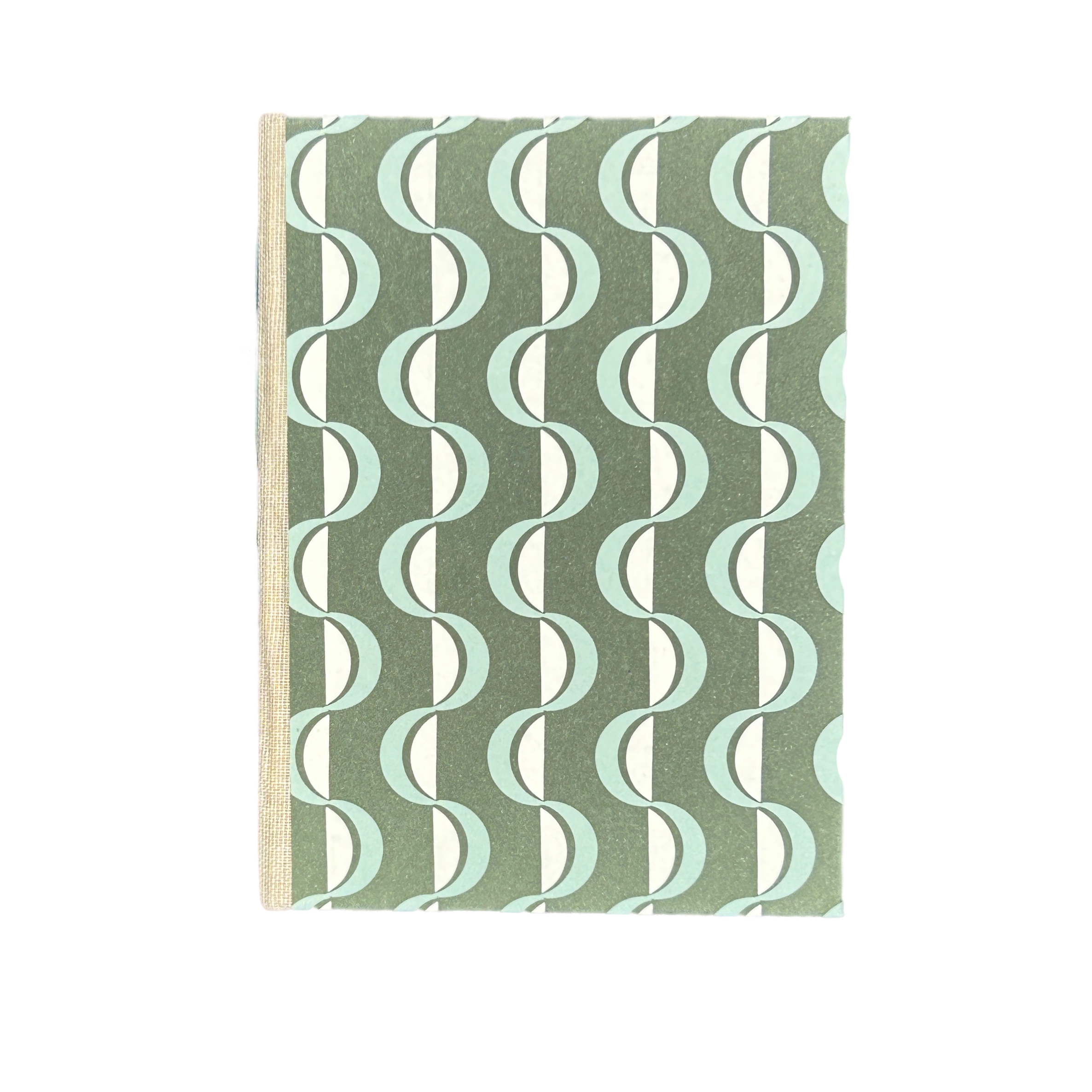 Hand Sewn Decorative Paper Hard Cover Journal
