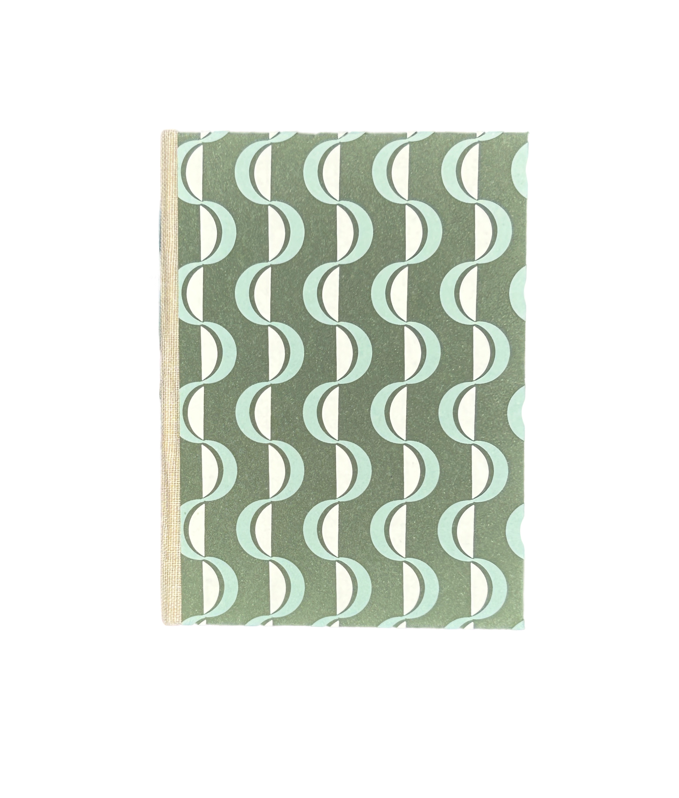 Hand Sewn Decorative Paper Hard Cover Journal